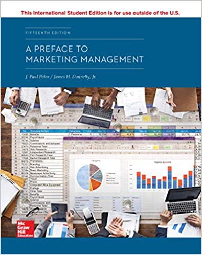  دانلود کتاب A Preface To Marketing Management کتاب مقدمه ای بر مدیریت بازاریابی ایبوک ISBN-10: 1260287254 ISBN-13: 978-1260287257